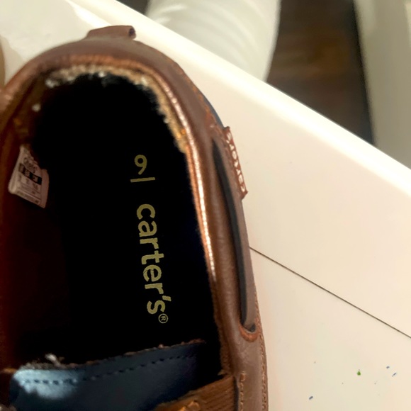 Toddler boy boat shoes, size 9c - Picture 3 of 4